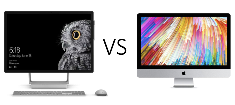Microsoft Surface Studio vs iMac 5K