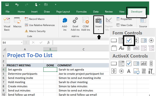 How To Create Excel Checklist That s Interactive Computer Cures