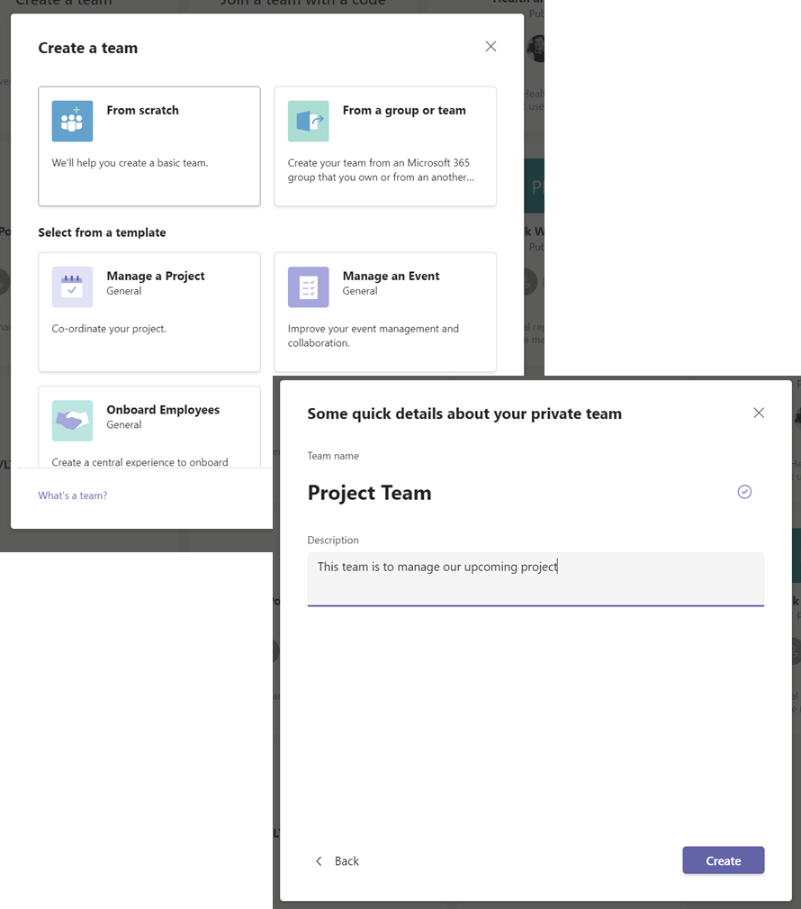 How To Set Up A Team With Microsoft Teams Groups