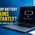 Laptop Battery Drains Instantly